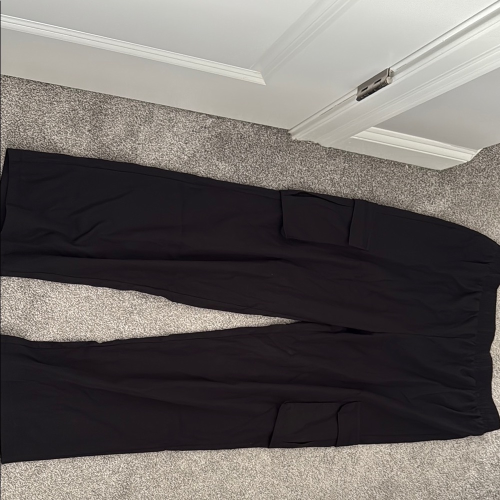 Women's Black Cargo Pants